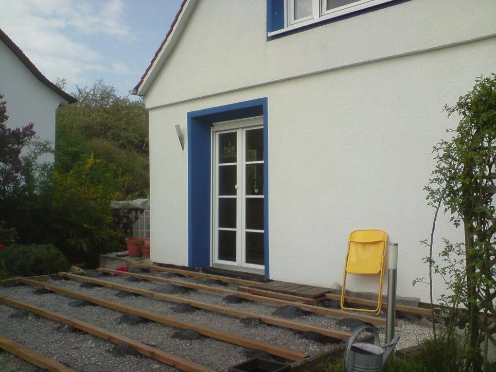 Montagebeginn in Walheim