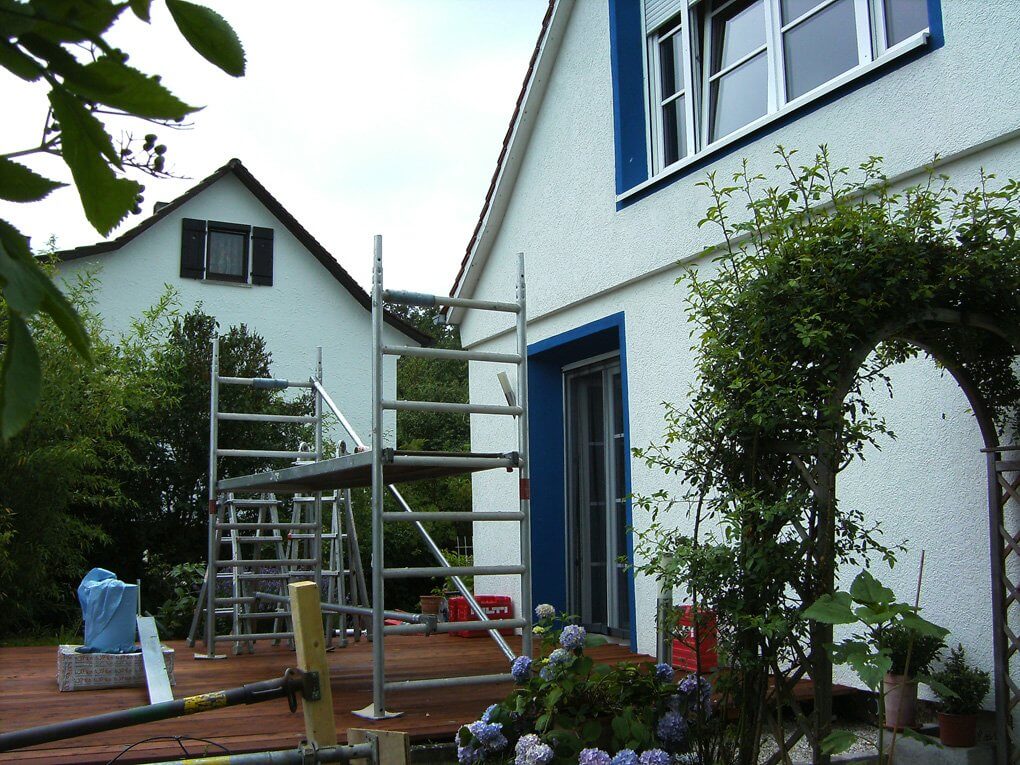 Montagebeginn in Walheim