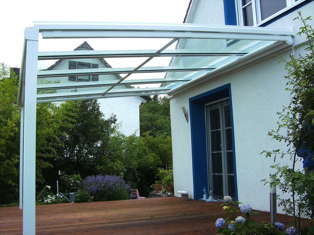 Das Terrassendach in Walheim