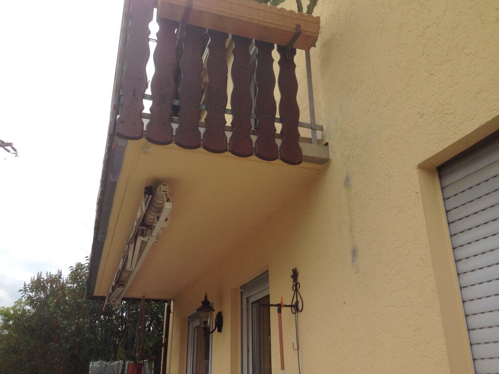 Beim Aufmass in Weissach