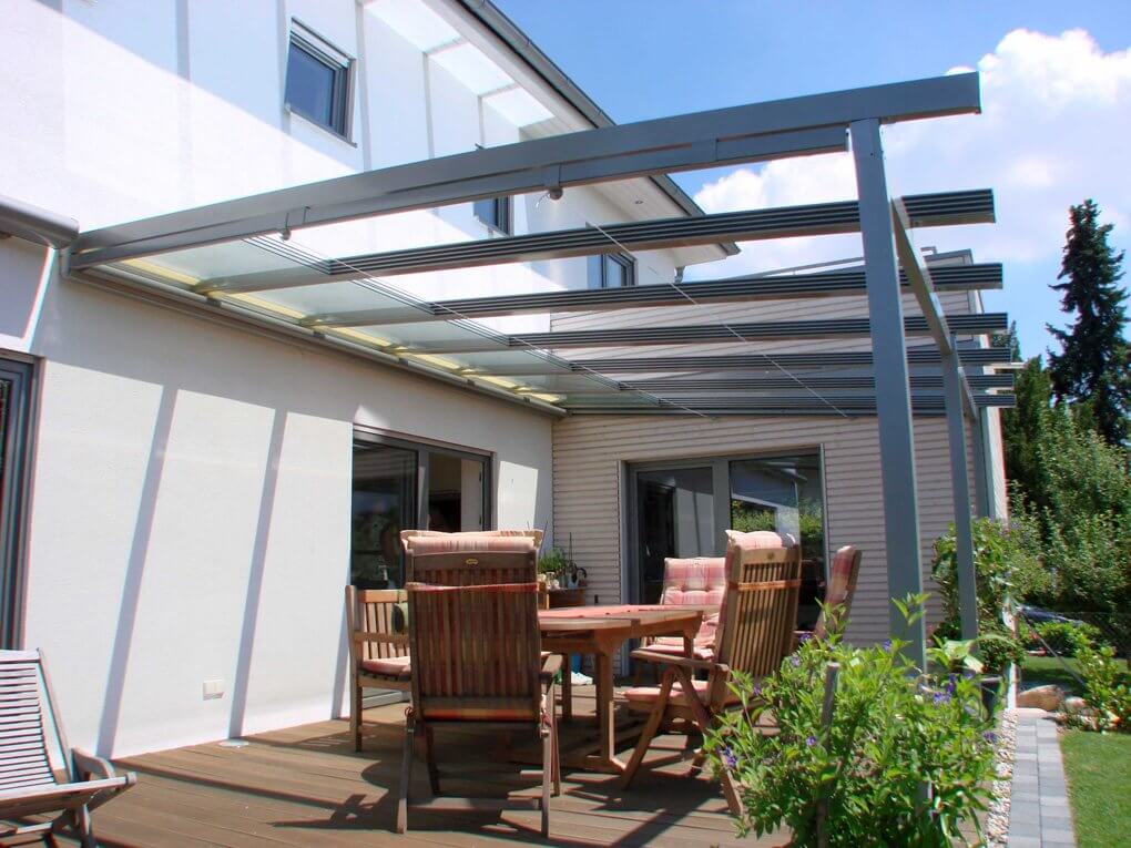 Glasschiebedach Pforzheim