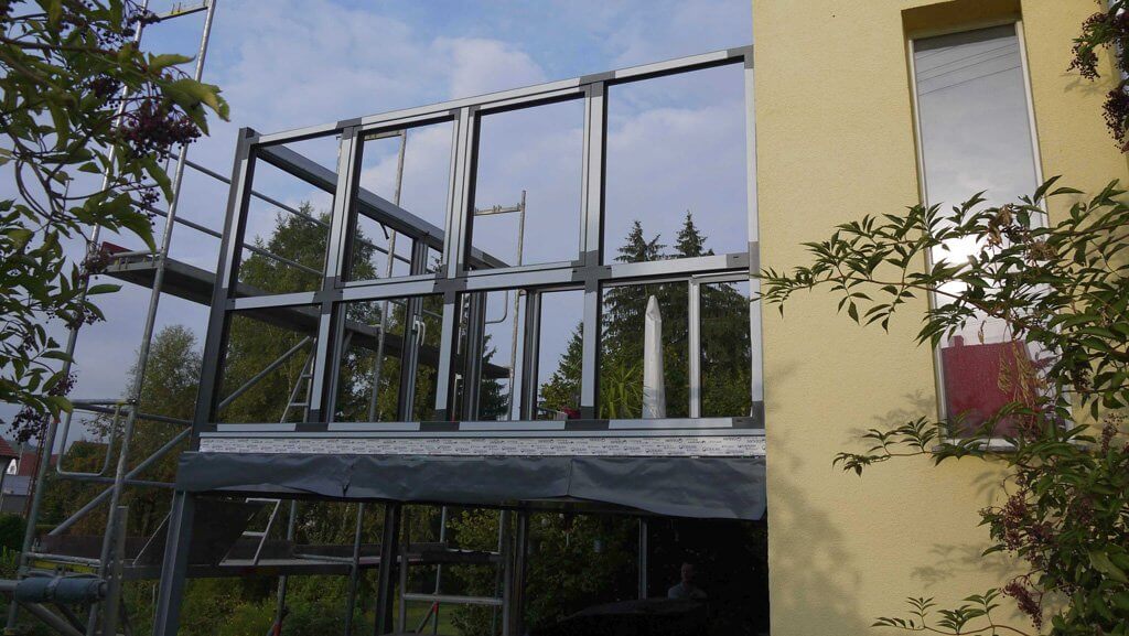 Montage der Elemente