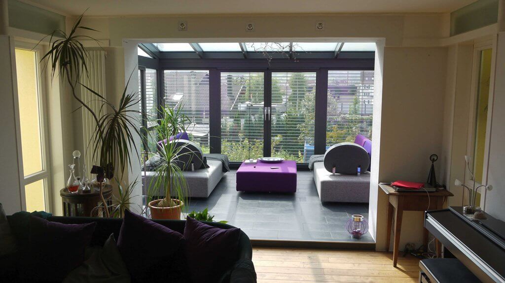 Der Wintergarten in Neuenstadt Innenansicht