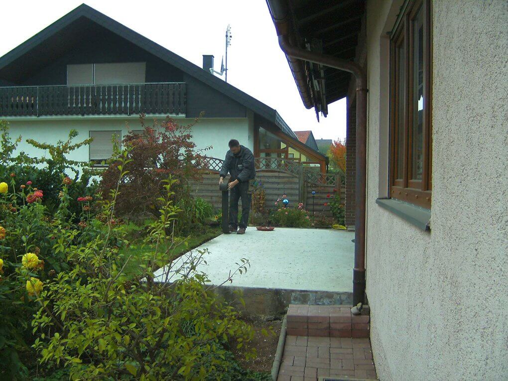 Montagebeginn in Oberderdingen