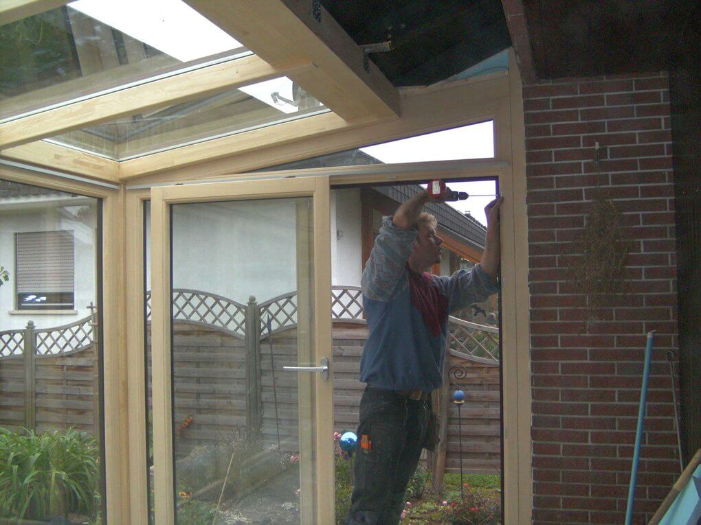 Montage der PSK-Türe