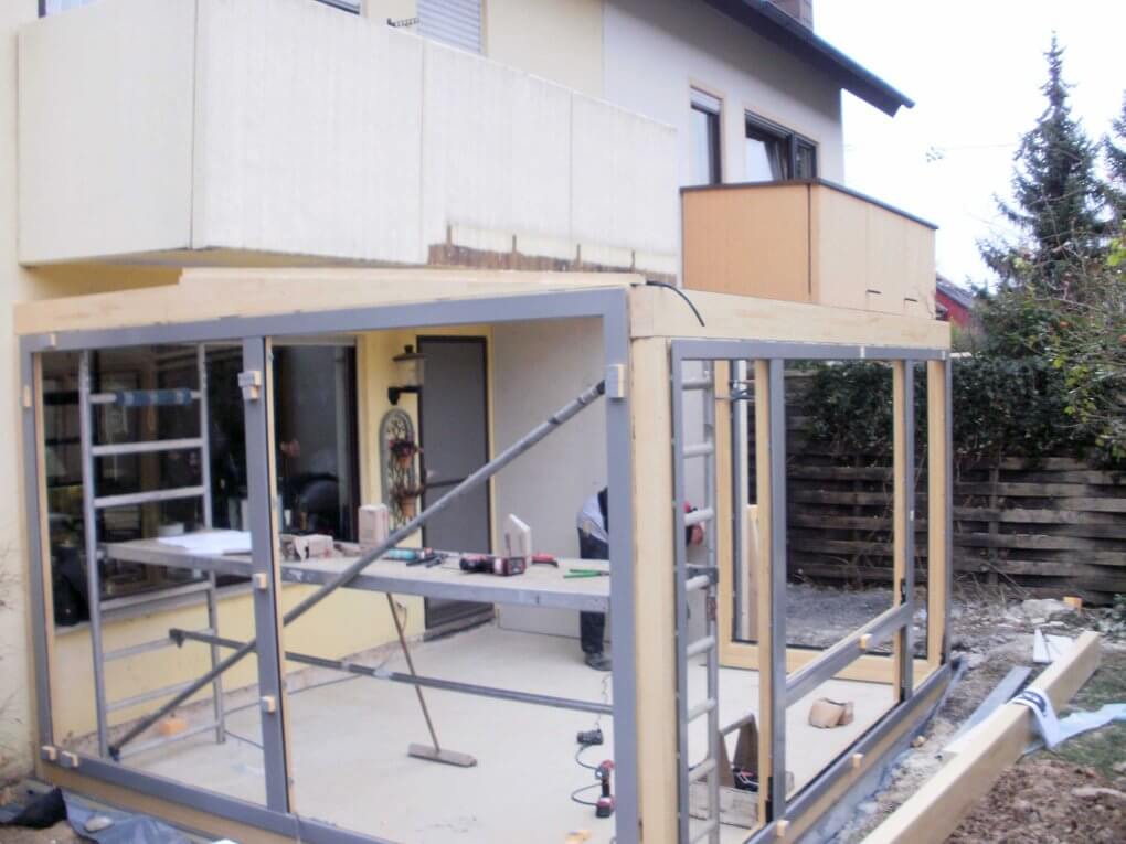 Holz-Aluminium Konstruktion