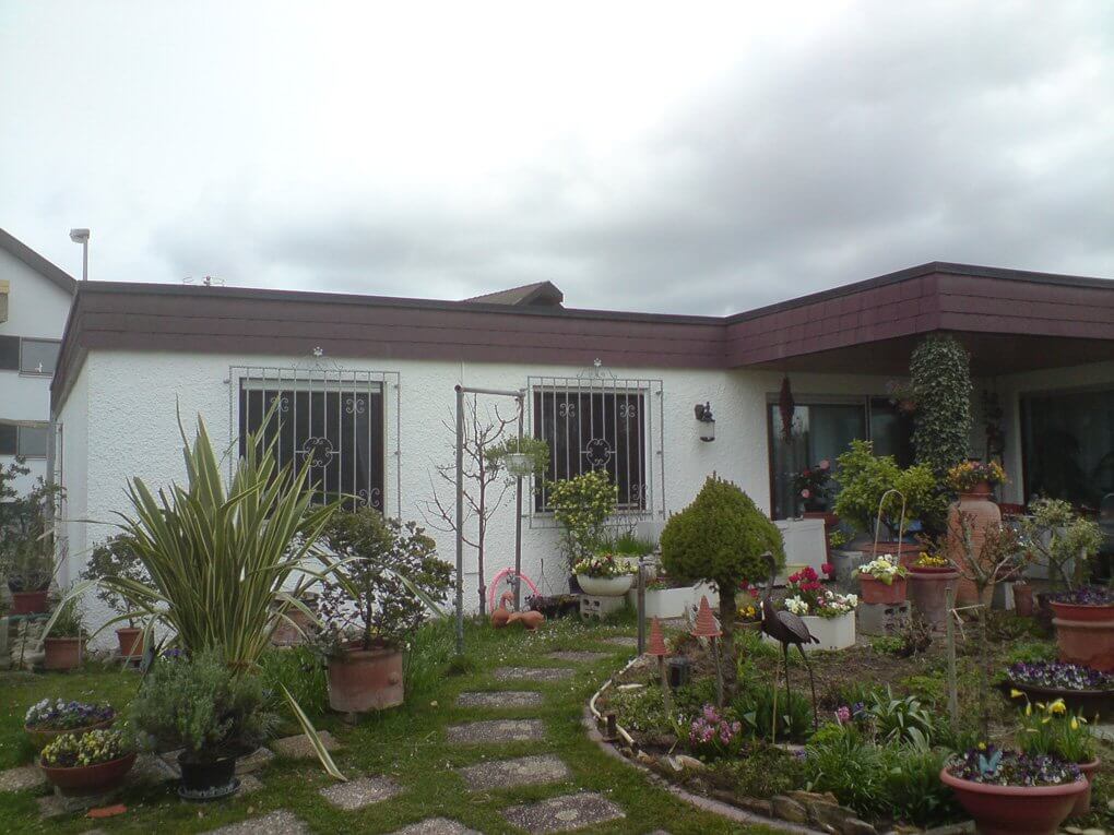 Beim Wintergarten Aufmaß in Sachsenheim