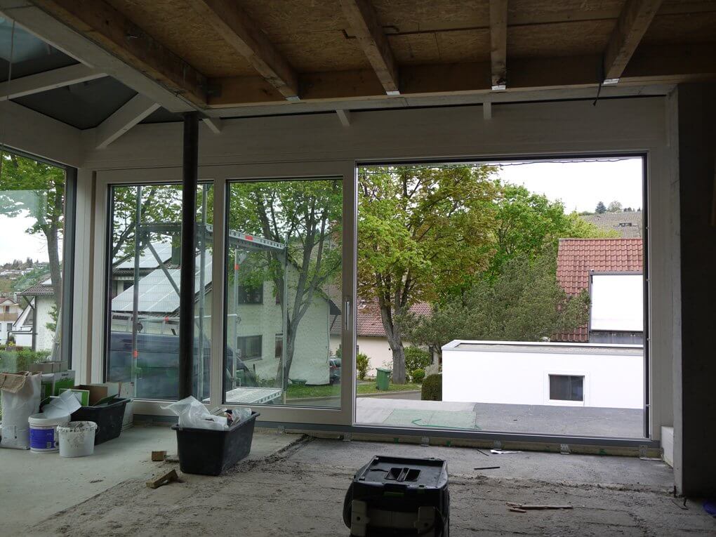 Innenausbau im Wintergarten