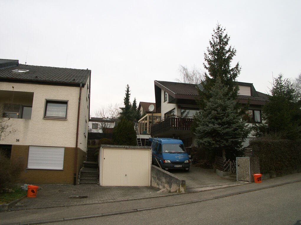 Montagebeginn in Untergruppenbach