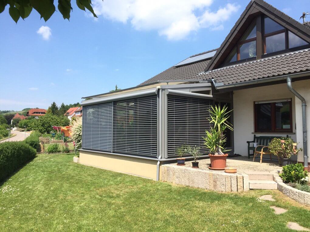 Der Holz-Alu Wintergarten in Vaihingen