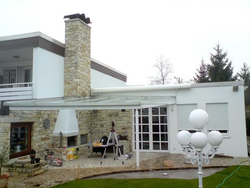 Beim Aufmass in Walheim