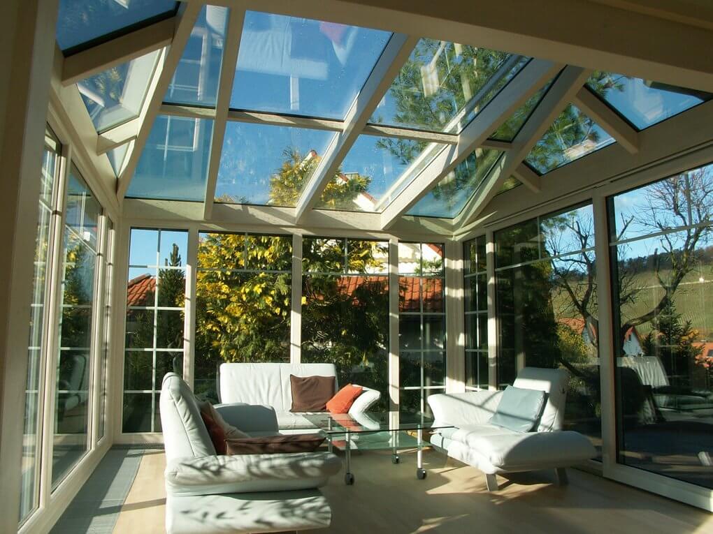 Der Wintergarten in Weissach