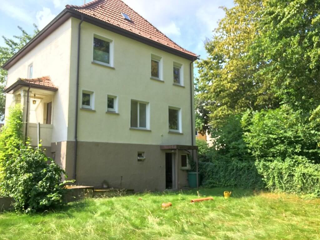 Beim Aufmaß in Kornwestheim