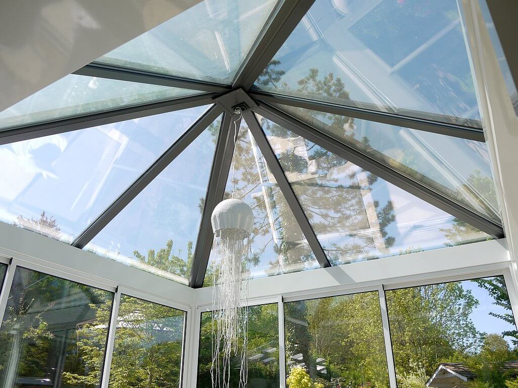 Innenansicht Dachkonstruktion