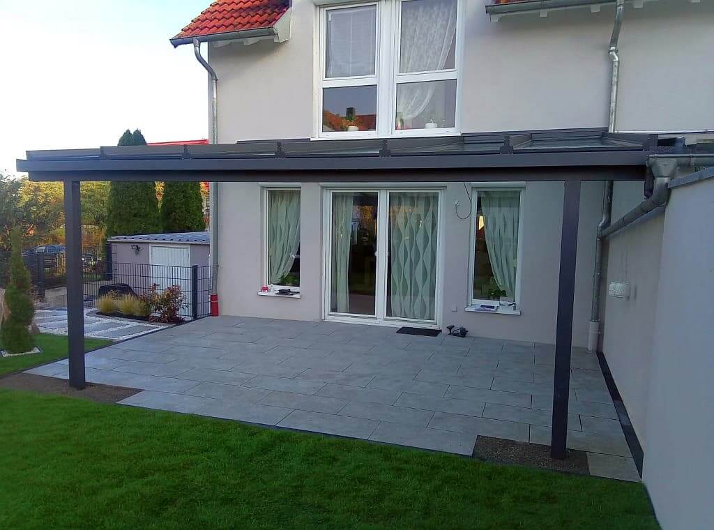 Das Terrassendach in Filderstadt