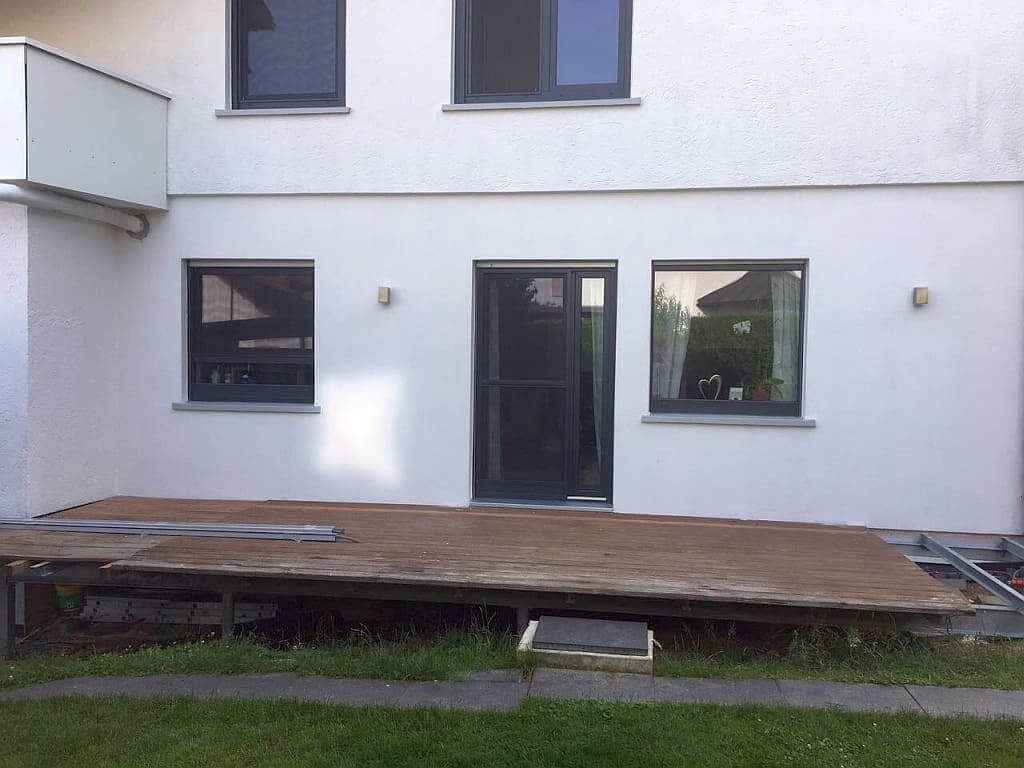 Montagebeginn in Offenau