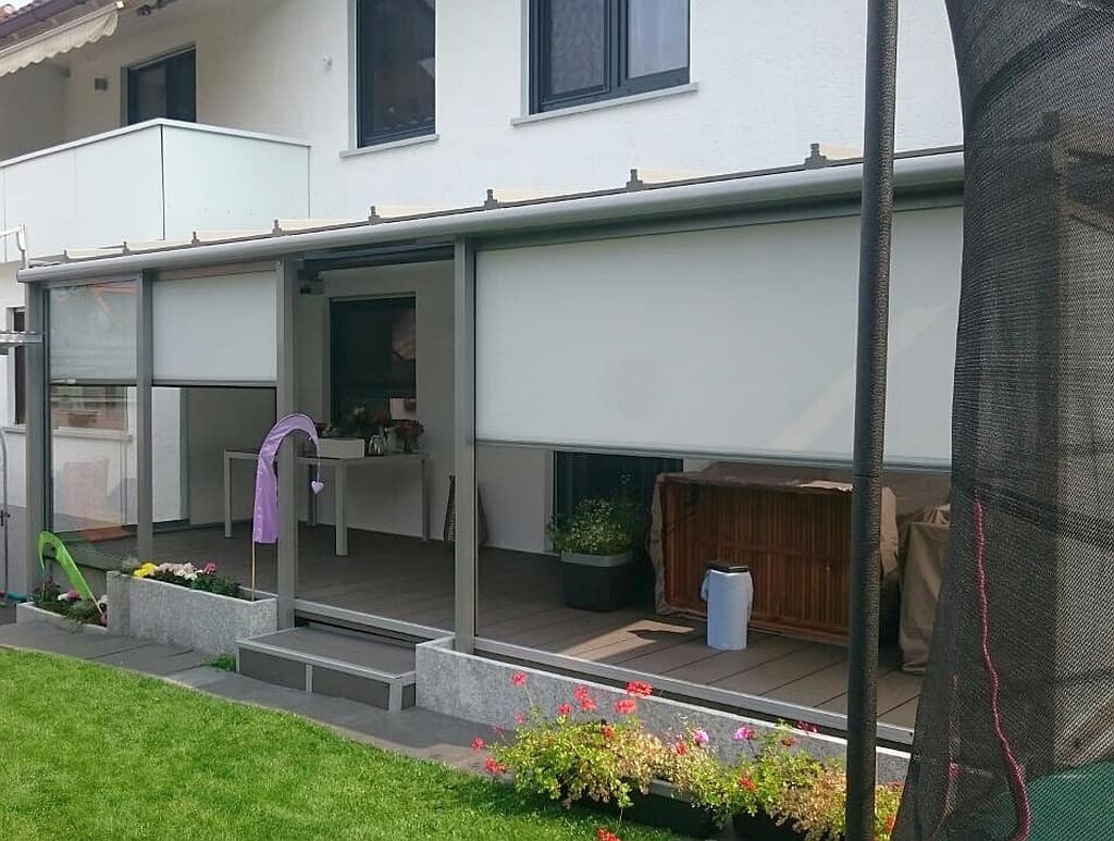 Das Terrassendach in Offenau