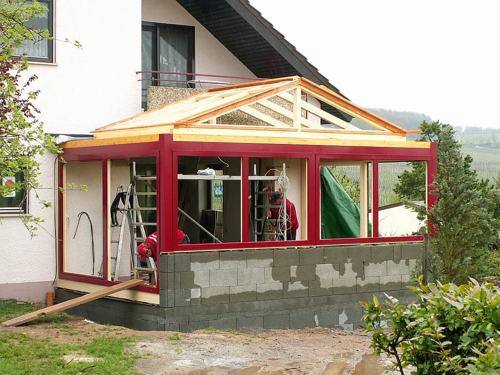 Montagebeginn in Brackenheim