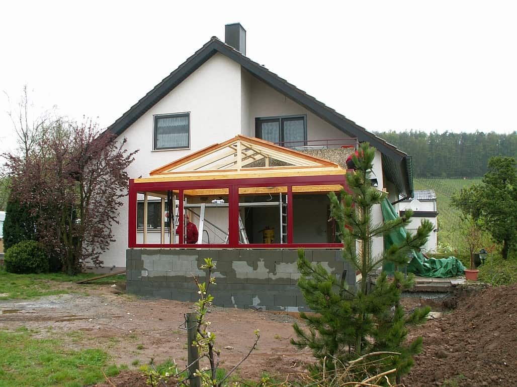 Montagebeginn in Brackenheim