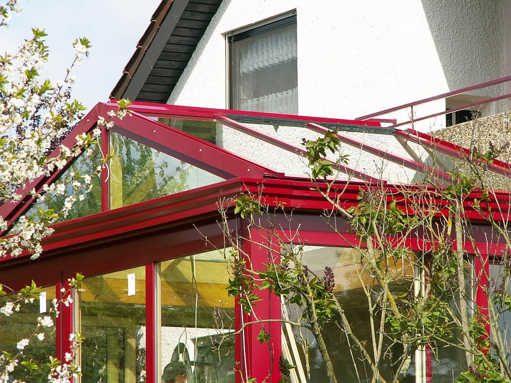 Rinnendetail am Wintergarten