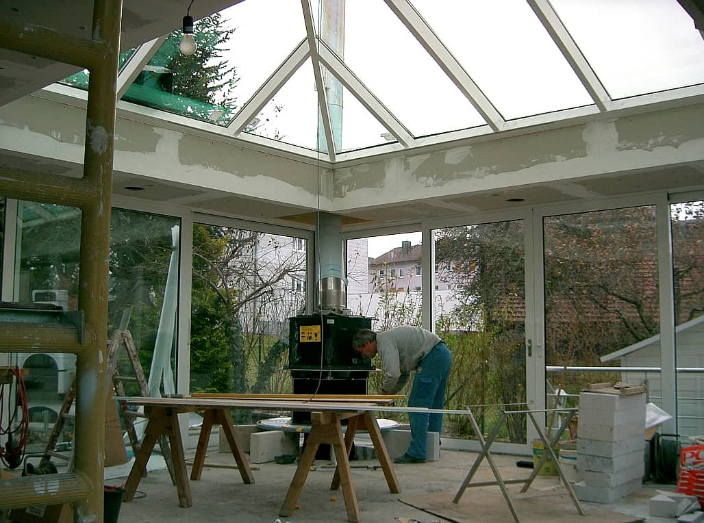 Aussenansicht vom Wintergarten