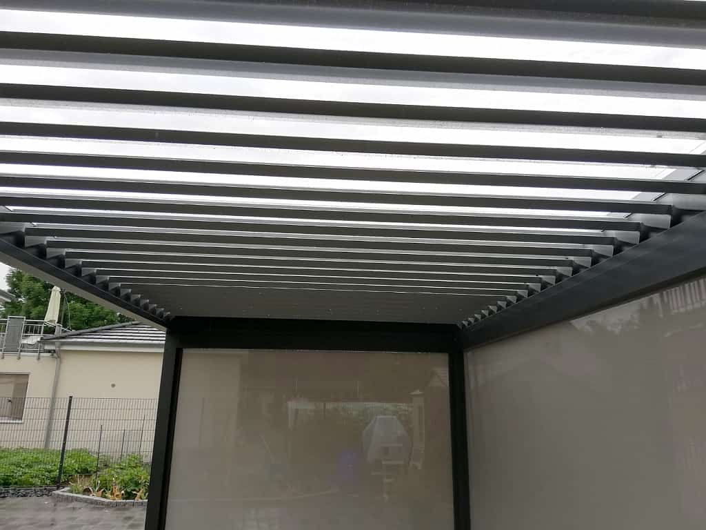 Das Lamellendach in Bietigheim