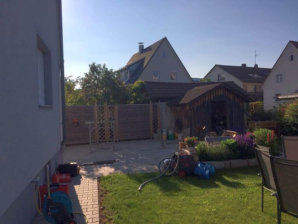 Montagebeginn in Sinsheim