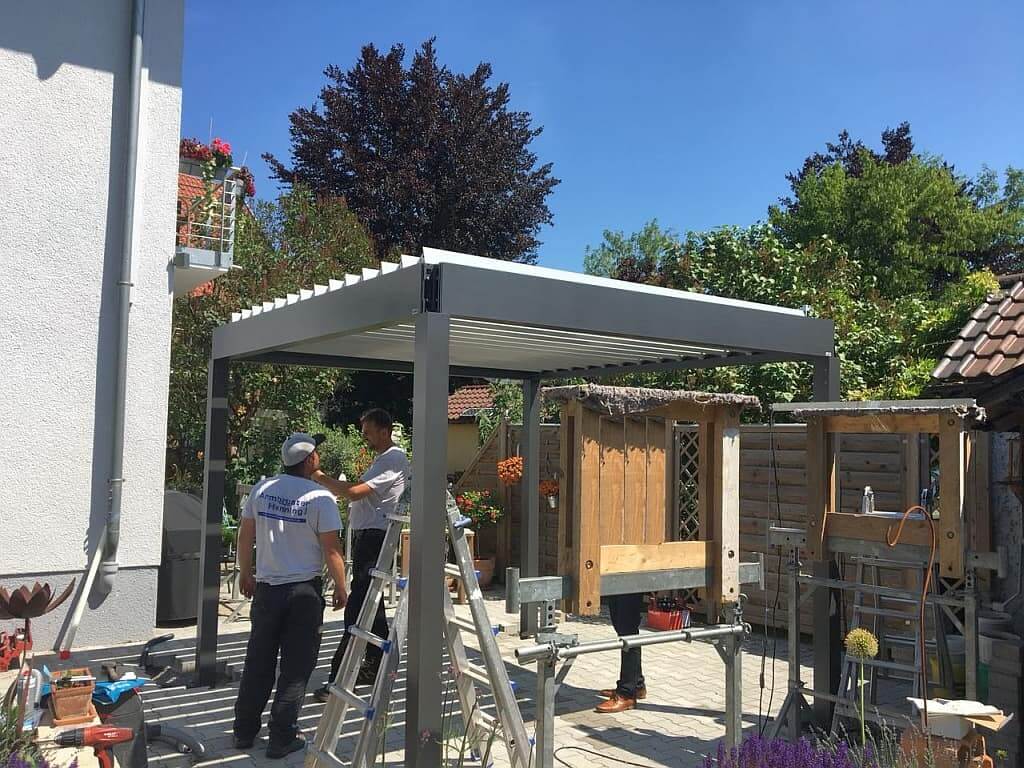 Grundmontage ist abgeschlossen