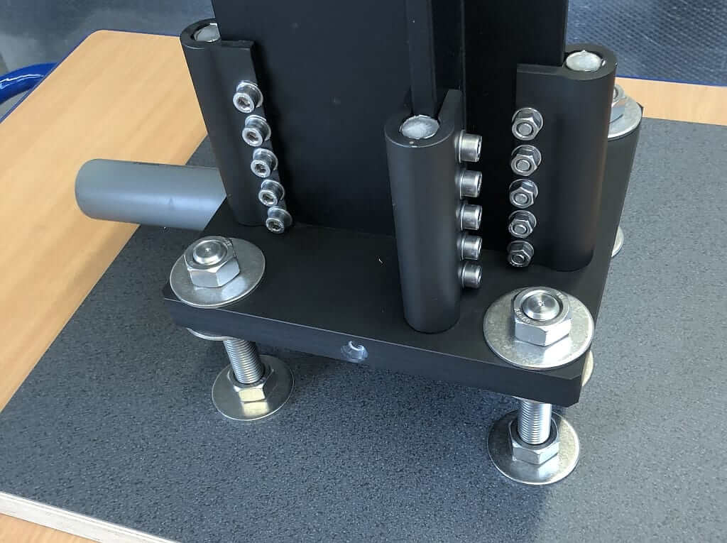 Lamellendach Fußpunkt