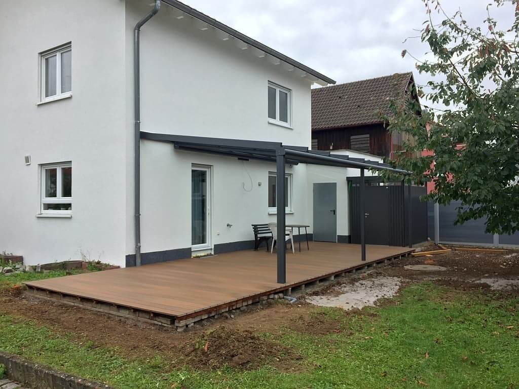 Das Terrassendach in Kleingartach