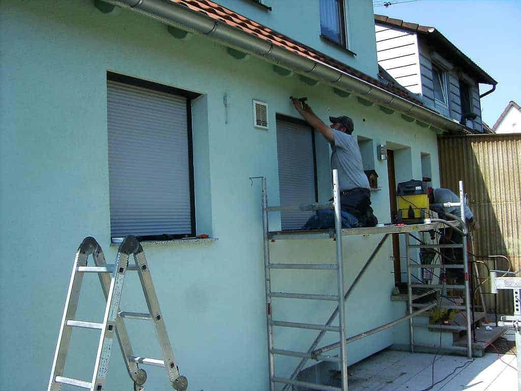 Montage der Konstruktion