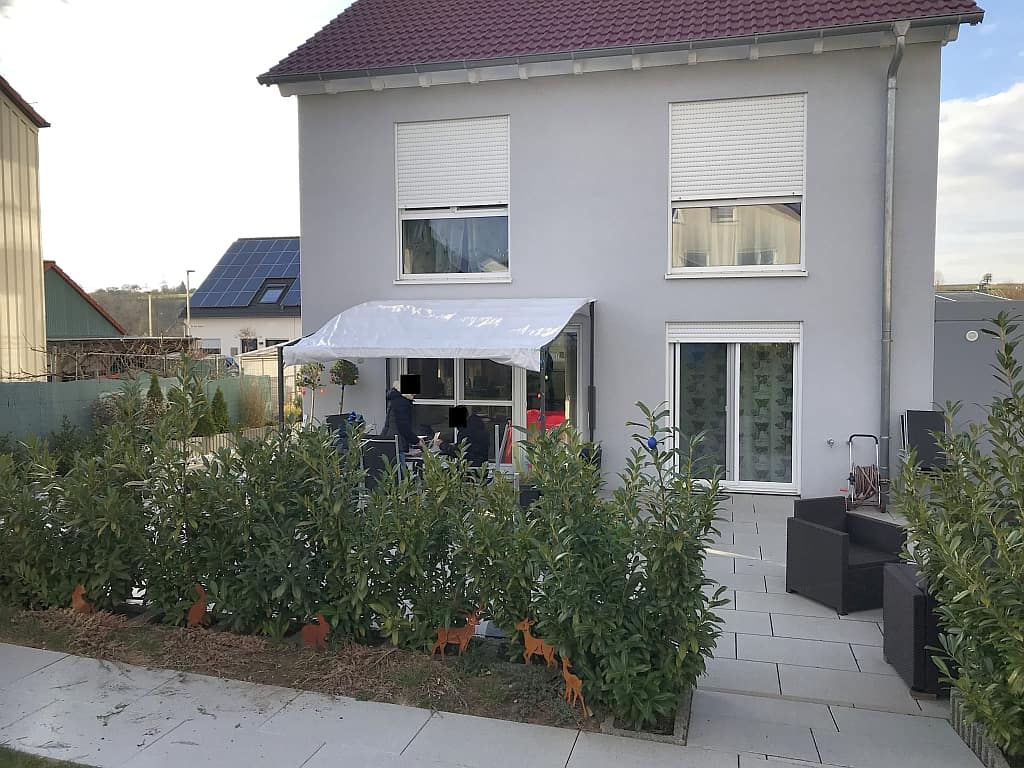 Beim Aufmass in Massenbachhausen