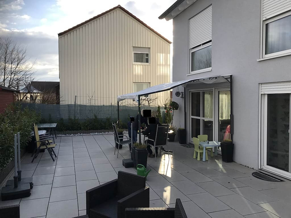 Beim Aufmass in Massenbachhausen