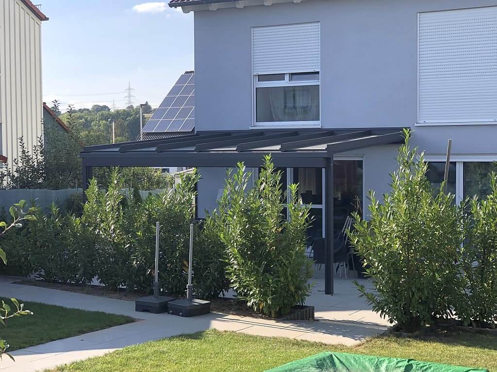 Das Terrassendach in Massenbachhausen