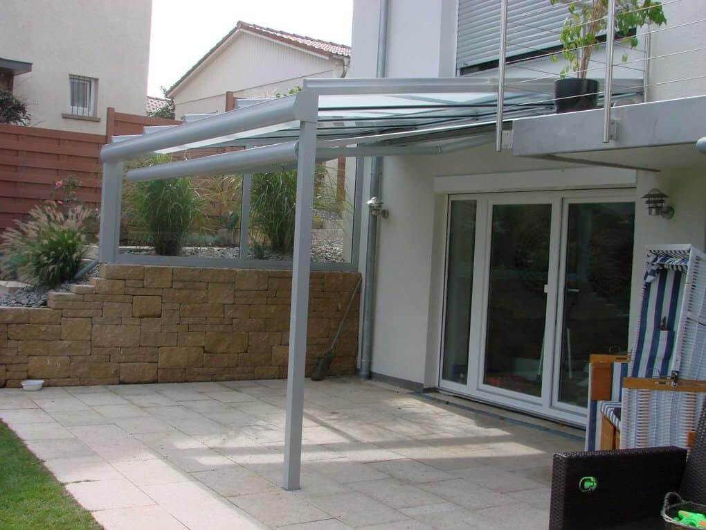 Das Terrassendach in Mosbach