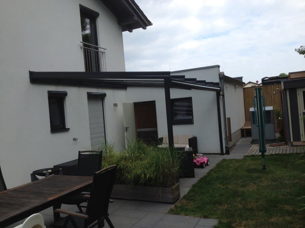 Das Terrassendach in Sinsheim