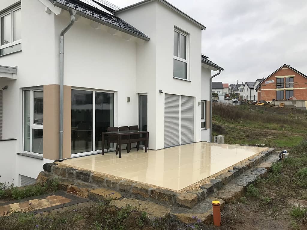 Vor der Montage in Sternenfels