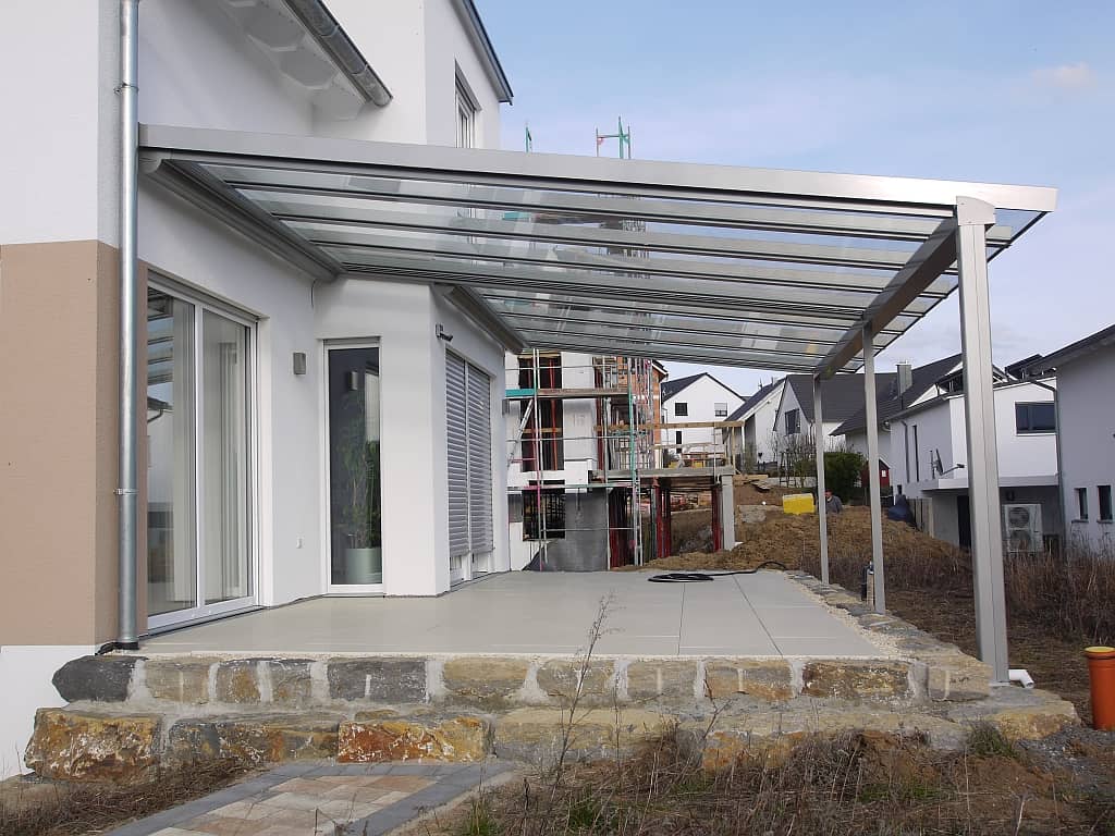 Das Terrassendach in Sternenfels