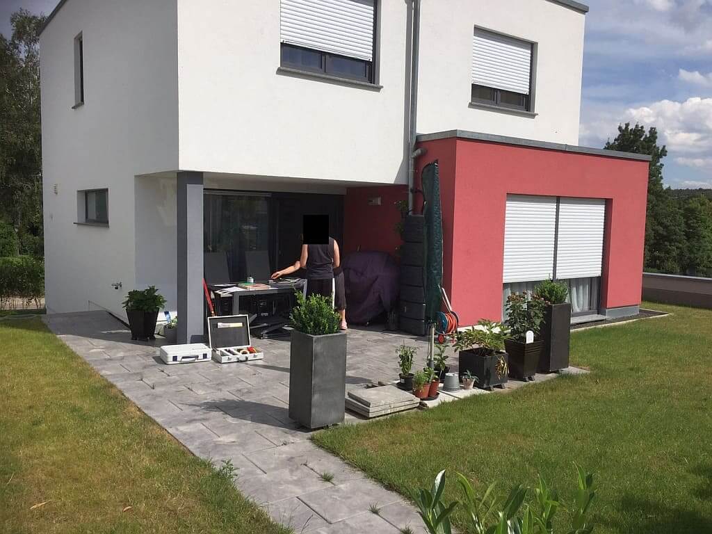 Beim Aufmass in Walzbachtal