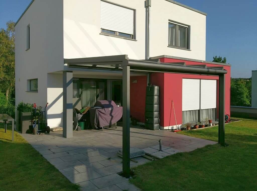 Das Terrassendach in Walzbachtal