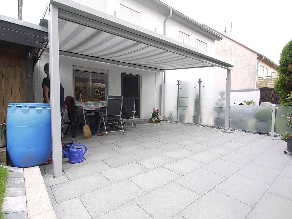 Das Terrassendach in Zaberfeld