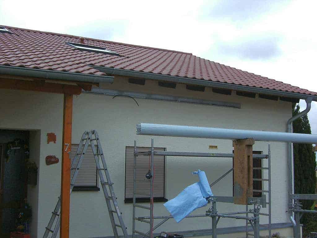 Montagebeginn in Öhringen