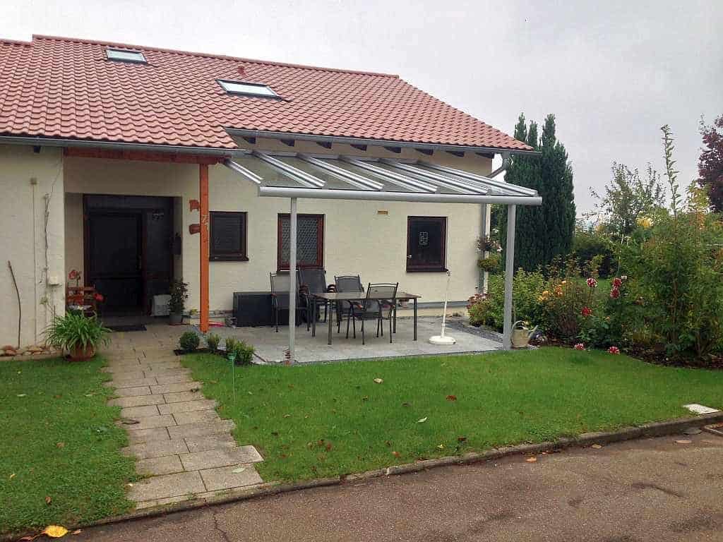 Das Terrassendach in Öhringen