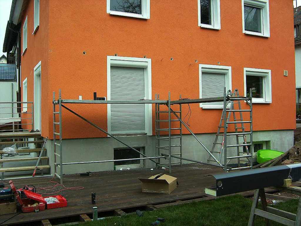 Montagebeginn in Böblingen