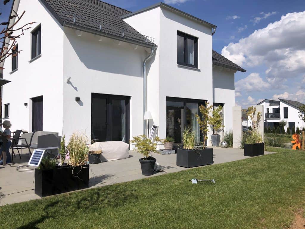 Montagebeginn in Ludwigsburg