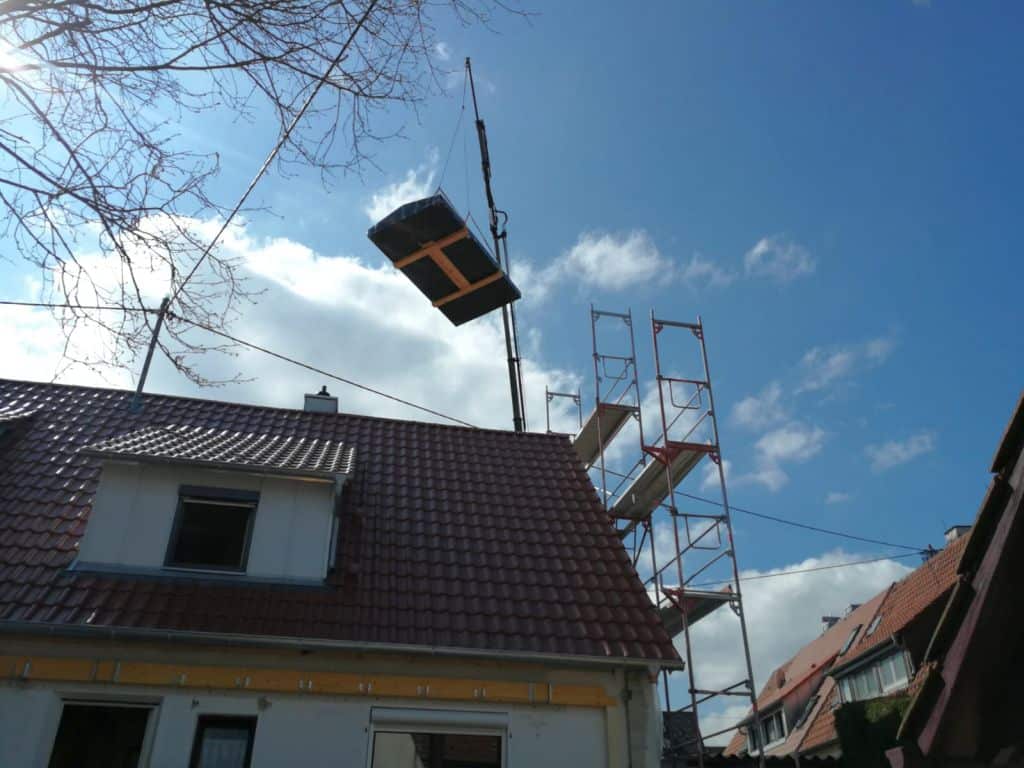 vormontierter Glaseinsatz