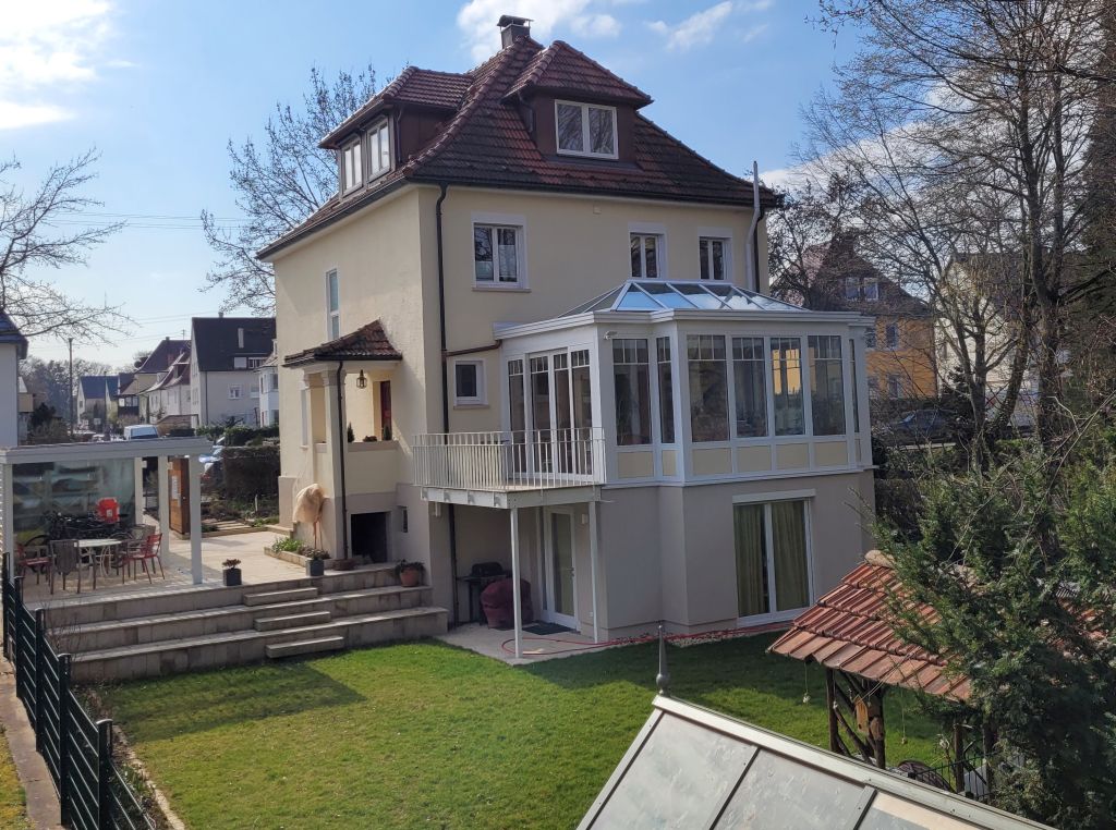 Flachdachwintergarten Kornwestheim