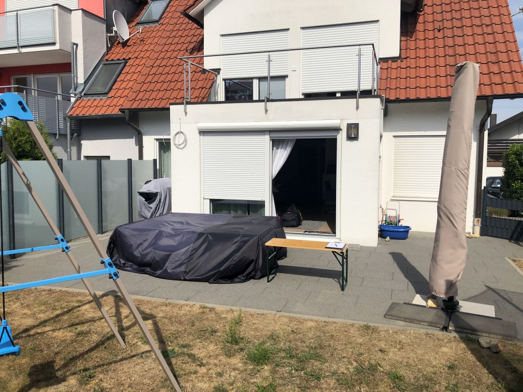 Beim Aufmass in Cleebronn