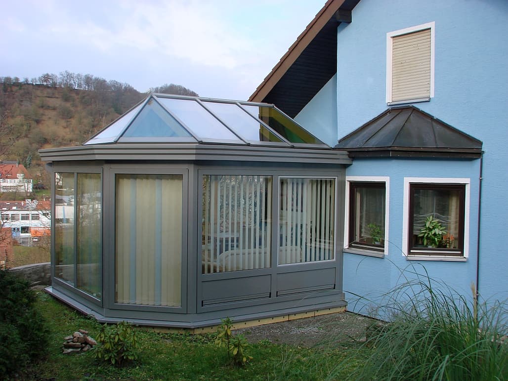 Der Flachdachwintergarten in Öhringen