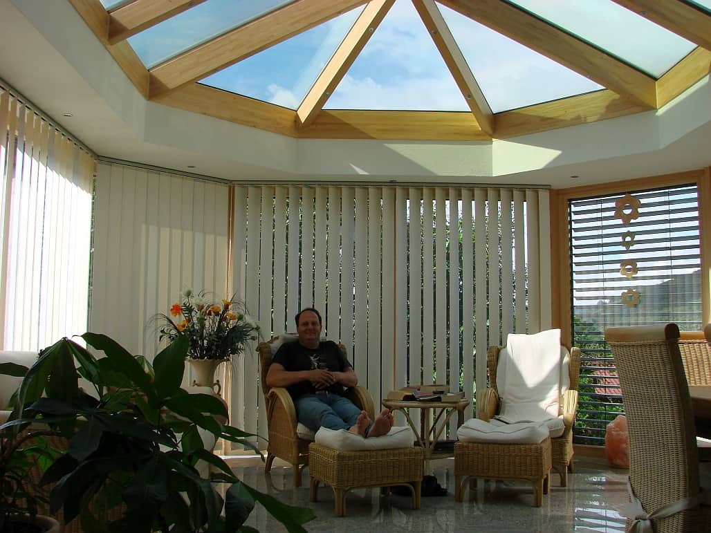 Der Flachdachwintergarten in Öhringen